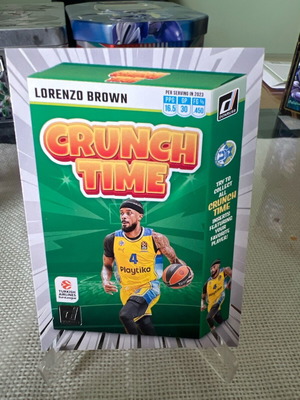 Panini Donruss Lorenzo Brown Crunch Time καινούργιο
