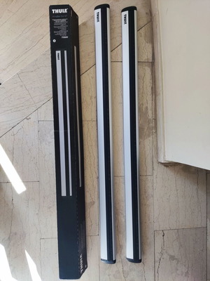 Thule WingBar Evo 7107 сребристи греди за Mercedes A Class 2005-2011, като нови