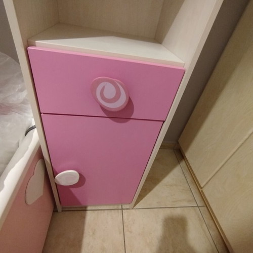 Cilek Princess Shelf Unit like new, pink details, sturdy design