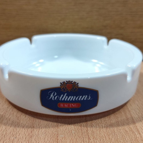 Rothmans glass ashtray used with minor marks