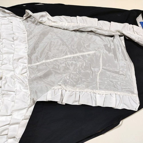 Giorgio Ajutanti asymmetrical black and white skirt XL like new