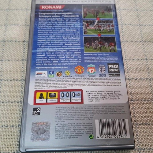 PES 2009 Pro Evolution Soccer for Sony PSP used