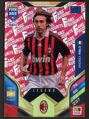 2026 FIFA 365 Adrenalyn XL FAN33 Pirlo pack σαν καινούργιο