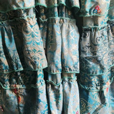 Sumitra Boho Maxi Dress like new, one size, multicolor