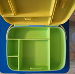 Munchkin kids lunch box used with compartments