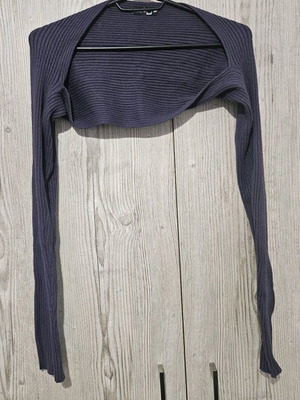 Purple bolero sleeves like new
