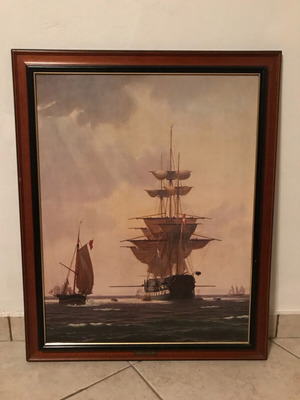 Stephen Selby Prepering To Sail painting used