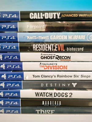 PS4 Games Bundle 21 Titles Like New Collection