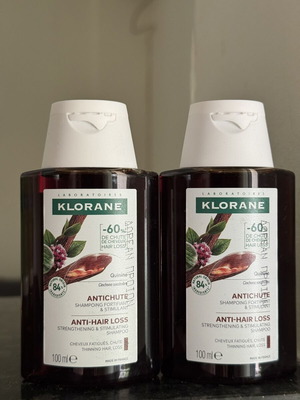 Klorane Anti-Hair Loss Shampoo with Quinine, set of 2