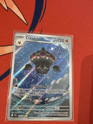Claydol 092/086 IR Chaos Rising Pokémon TCG card mint condition