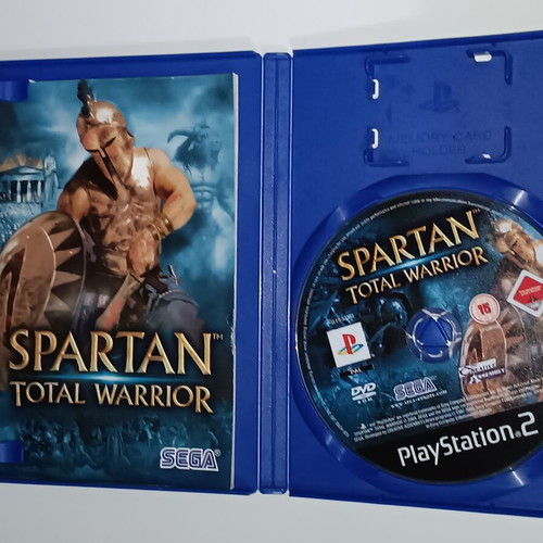 Spartan Total Warrior PS2 game used, complete in box