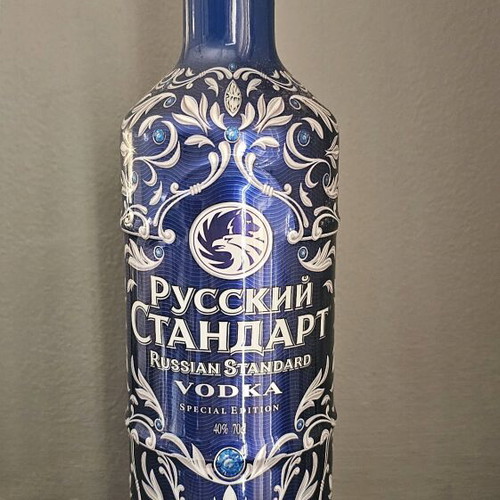Russian Standard Collectible Empty Bottle like new