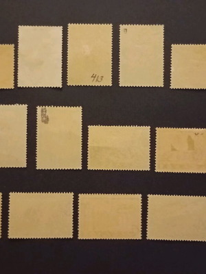 Ιστορική σειρά γραμματοσήμων 1937 ασφράγιστη με σαρνιέρα καινούργια
