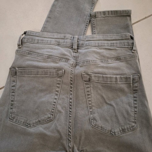 Mango jeans set used, size 36, grey and black