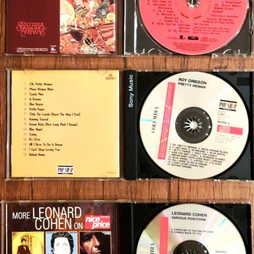 Santana, Roy Orbison, Cohen CD like new