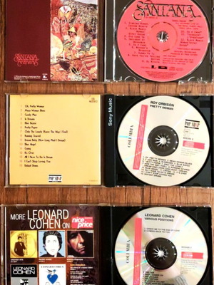 Santana, Roy Orbison, Cohen CD like new