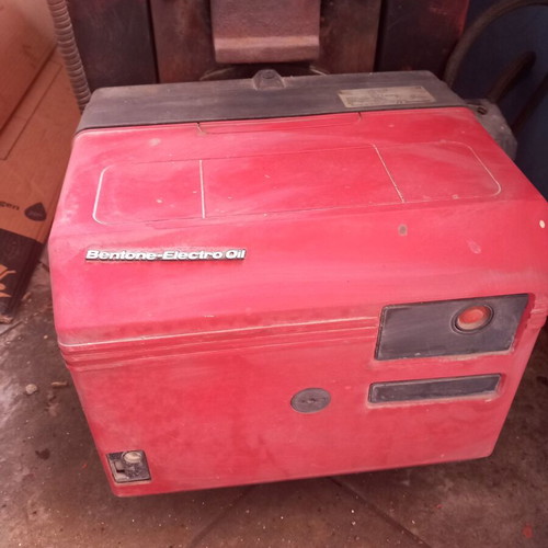Argo Cast Iron Oil Boiler with Bentone Burner and Wilo Circulator used