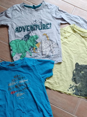 Orchestra boys' t-shirts used, pack of 3, size 3-4 years