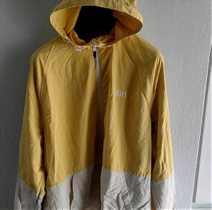 Levis jacket αντιανεμικο, μεγεθος L χρωμα Κιτρινο και Ασπρο