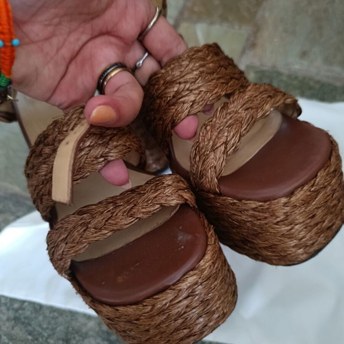 Castaner platform sandals size 37 like new, brown, comfortable