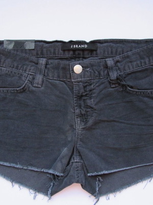 J Brand Corduroy Shorts New Size 24 Dark Gray