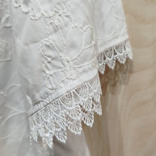 Vintage shirt blazer embroidered with lace, like new, size XXL-3XL