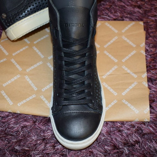 Diesel Off Your Rocker Exposure Mid sneakers new, size 36, black