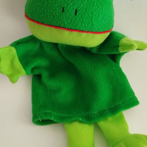 Plush puppet gloves used, pack of 5