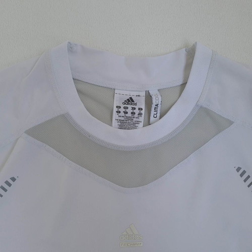 Adidas Techfit Climacool Compression men's sports shirt XL like new, white