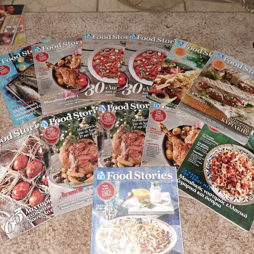 Food Stories AB Vasilopoulos books like new, pack of 12