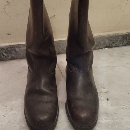 Wehrmacht German Army Boots used, size 42, leather