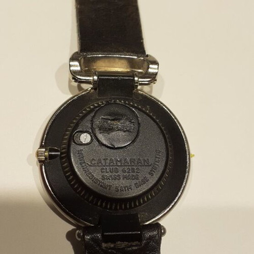 Catamaran wristwatch used Swiss Made