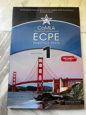 CaMLA ECPE Practice Tests 1 Teachers Book Like New