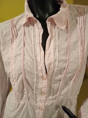 Μπλούζα Mexx λεπτή μακρυμάνικη ροζ, καινούργια, 100% βαμβάκι