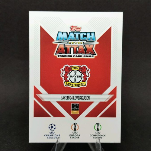 Lucio Vintage Vibes collectible card used TOPPS Match Attax Bayern Leverkusen