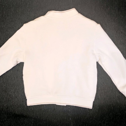 Girls' Jacket with Fleece Lining white Orchestra size 3 years like new