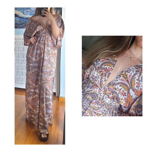 Boohoo Boho Dress like new, colorful, comfortable fit