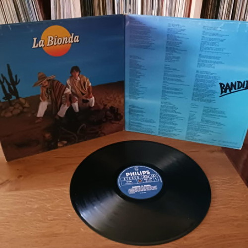 La Bionda Bandido vinyl record used, 1979 gatefold