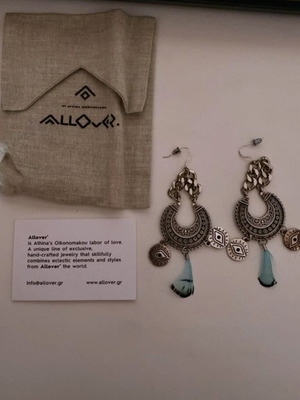 Boho κρεμαστά σκουλαρίκια Allover