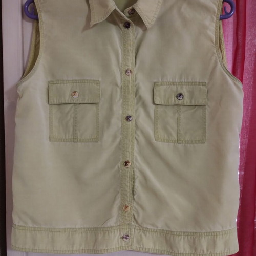 Women's summer vest green size L used