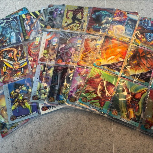 Marvel Fleer And Ultra Collection set 53 unique trading cards like new