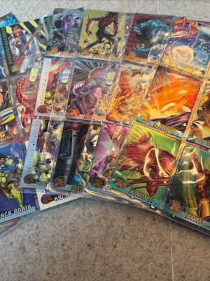 Marvel Fleer And Ultra Collection set 53 unique trading cards like new