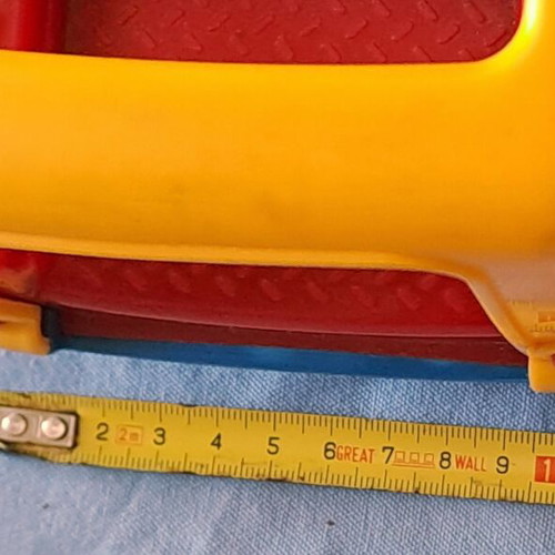 Little People Fischer Price school bus used with signs of wear