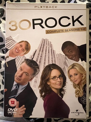 30 Rock DVD boxset like new, seasons 1-4