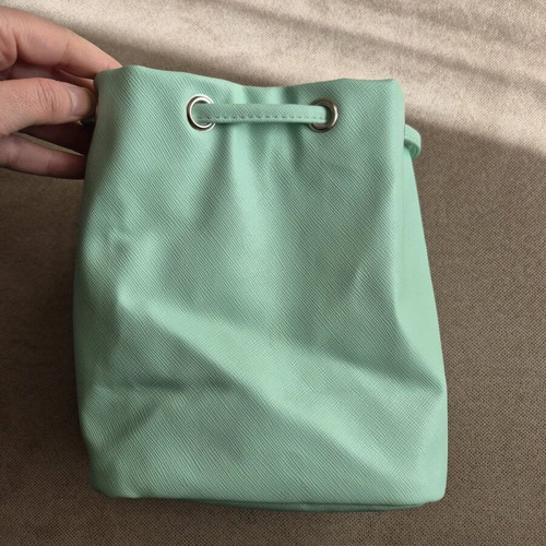 Mini bag Vichy mint like new with wrist strap