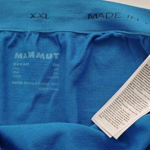 Mammut Trift Long Tights new, blue, merino wool blend, XXL