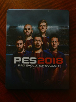 Pro Evolution Soccer 2018 Steelbook PS4 used in very good condition