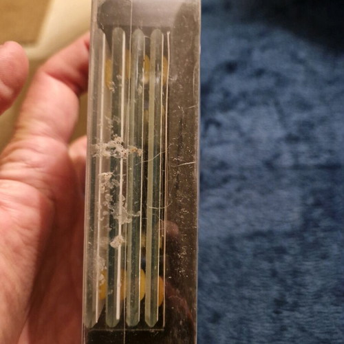 Glass coasters like new, pack of 4 pieces