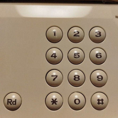 Telephone 1992 like new, beige wired