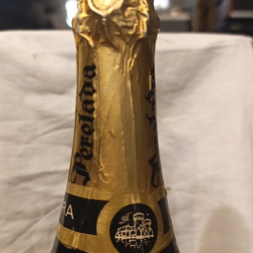 Vintage Castillo Perelada Cava Extra Seco bottle 1980s new